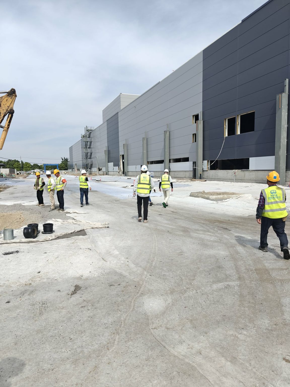 Industrial facility cladding